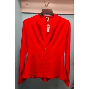Vibrant Red Blazer